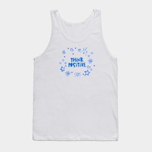 Think Positive, the Power of Positive Thinking Tank Top